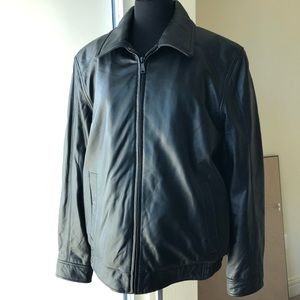 Black Leather jacket by Wilson’s Leather
